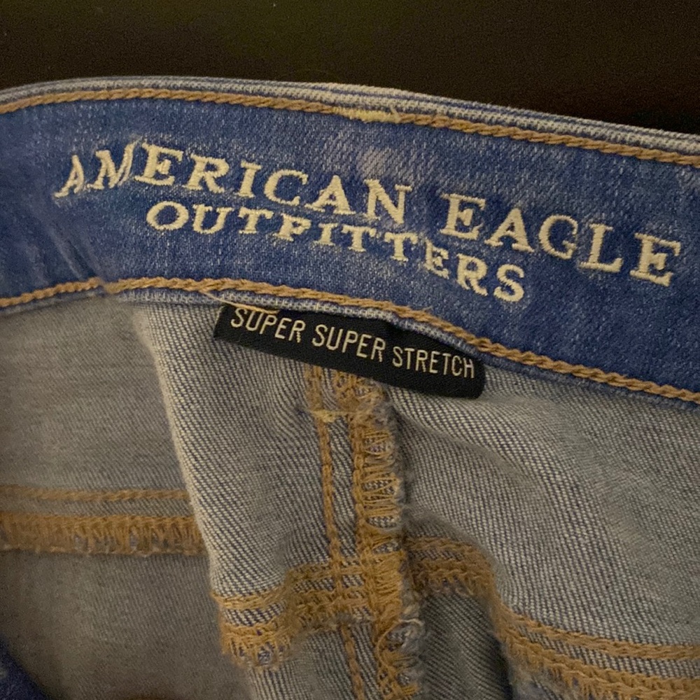 American eagle soft stretch distressed jeans